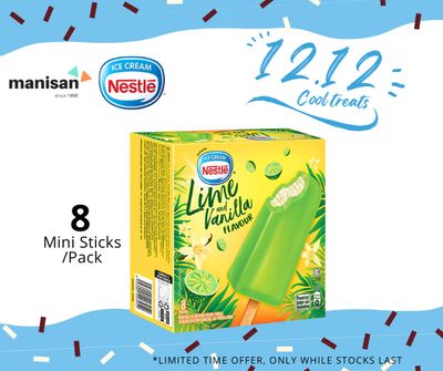 [12.12] NESTLÉ Lime and Vanilla Multipack  (8x70ml)
