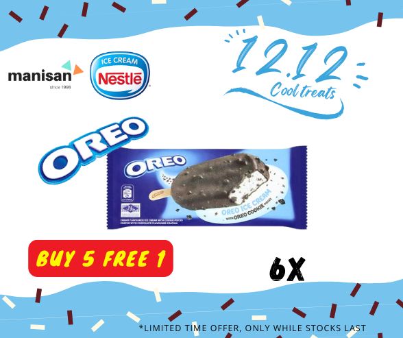 [12.12] OREO Stick Ice Cream (6 Pcs)