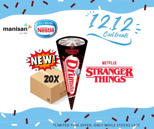 [12.12] NESTLÉ Drumstick Stranger Things (20 Cones)