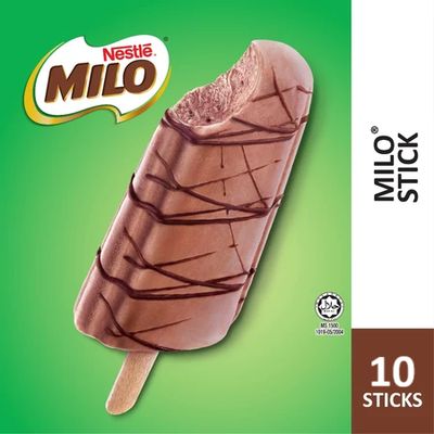 NESTLÉ MILO Ice Cream Stick (10 Sticks)