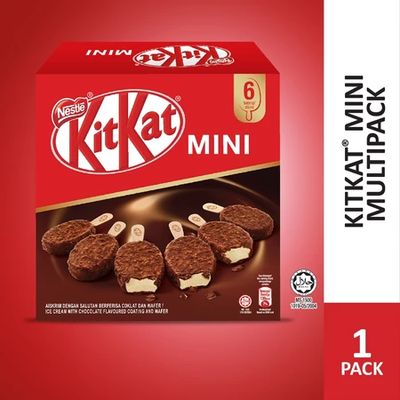 KITKAT MINI Milk Ice Cream Multipack (6x45ml)