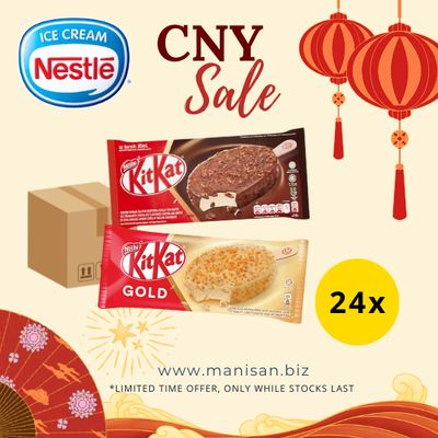 [CNY] NESTLÉ KitKat Stick Ice Cream (24 Sticks)