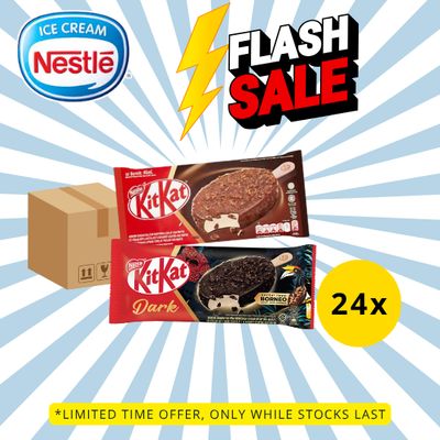 [FLASH SALE] NESTLÉ KitKat Stick Ice Cream (24 Sticks)