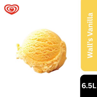 Wall's Tub 6.5L Vanilla Ice Cream
