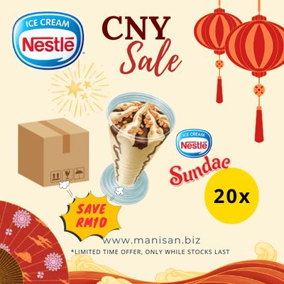 [CNY] NESTLÉ Sundae Cup (20 Cups)