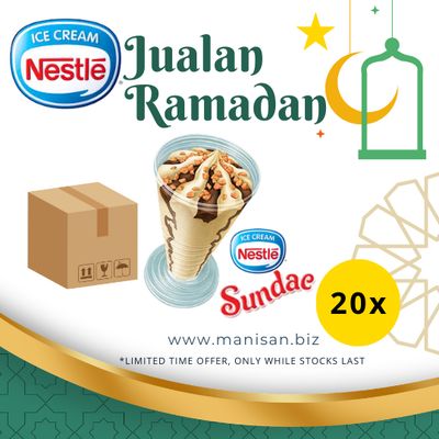 [SALE] NESTLÉ Sundae Cup (20 Cups)