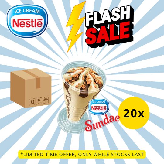 [FLASH SALE] NESTLÉ Sundae Cup (20 Cups)