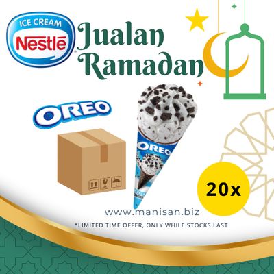[SALE] NESTLÉ Oreo Ice Cream Cone (20 Cones)