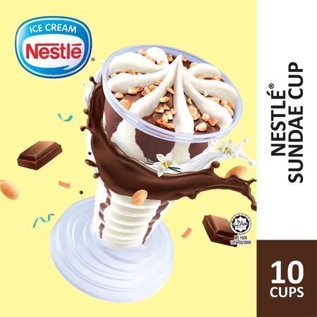 NESTLÉ Sundae Cup (10 cups)