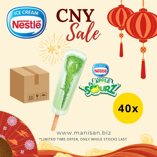 [CNY] NESTLÉ Apple Sourz (40 Sticks)