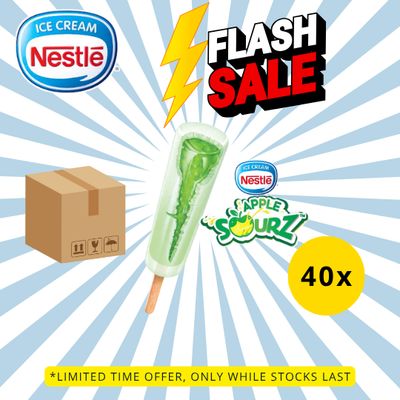 [FLASH SALE] NESTLÉ Apple Sourz (40 Sticks)