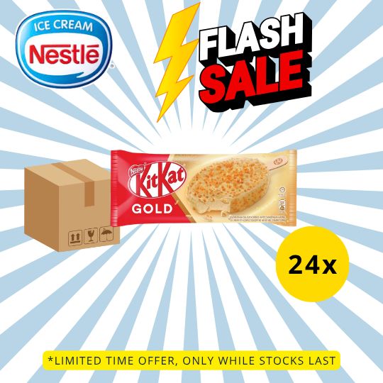 [FLASH SALE] NESTLÉ KITKAT GOLD Stick Ice Cream  (24 Sticks)