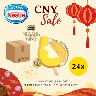 [CNY] Nestlé Musang King Stick (24 Sticks)