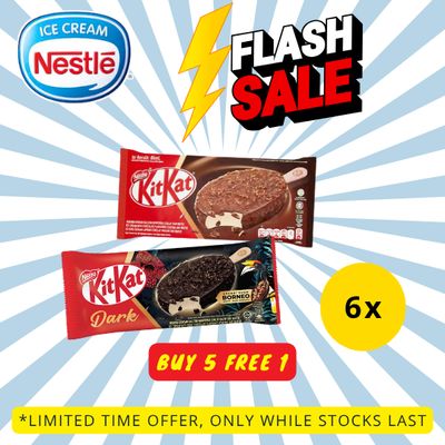 [FLASH SALE] NESTLÉ KitKat Stick /DARK BORNEO Combo (6 Sticks)