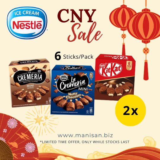 [CNY] NESTLÉ KitKat and La Cremeria Mini Multipack (2x6 Mini Sticks)