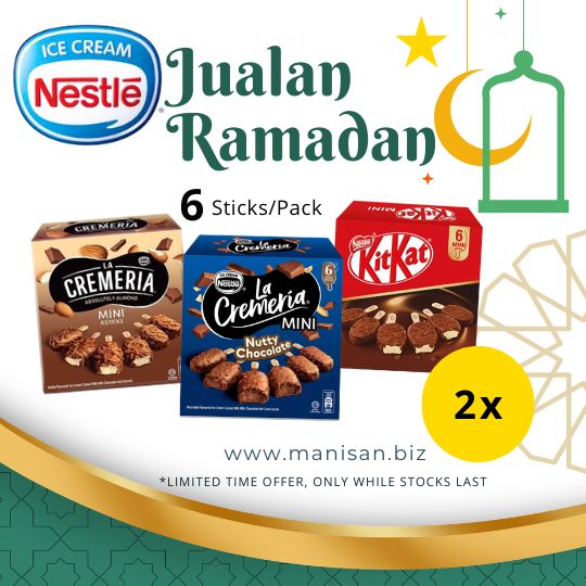 [SALE] NESTLÉ KitKat and La Cremeria Mini Multipack (2x6 Mini Sticks)