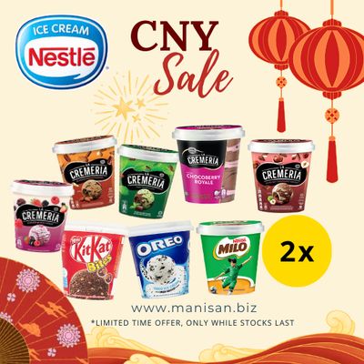 [CNY] NESTLÉ La Cremeria Twin Pint (2x750ml)