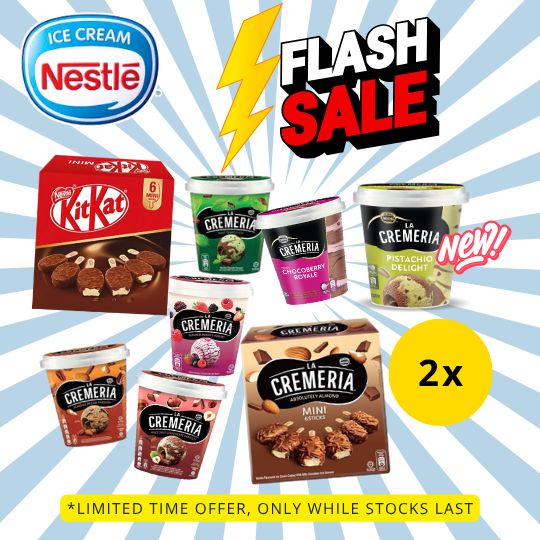 [FLASH SALE] NESTLÉ La Cremeria Pint &amp; Mini Multipack (2x)
