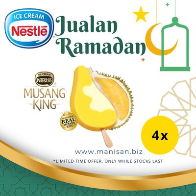 [SALE] NESTLÉ Musang King Stick (4 Sticks)