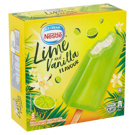 NESTLÉ Lime and Vanilla Multipack (8x70ml)