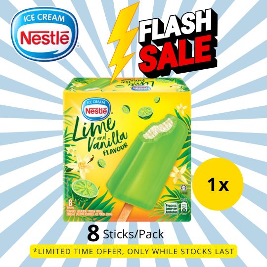 [FLASH SALE] NESTLÉ Lime and Vanilla Multipack  (8x70ml)