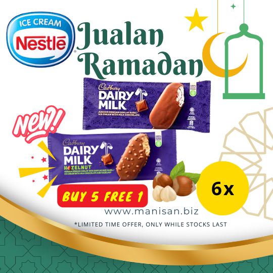 [SALE] Cadbury Ice Cream Stick (6 Sticks)