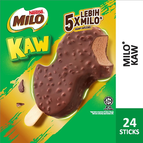 NESTLÉ MILO KAW Ice Cream Stick (24 Sticks)