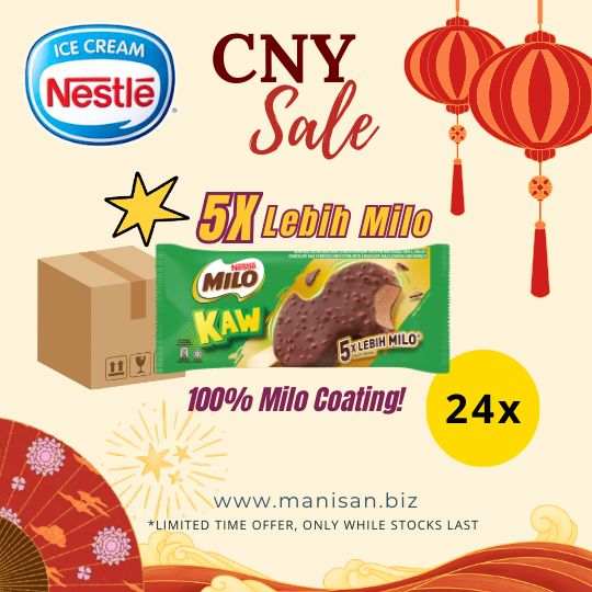 [CNY] NESTLÉ MILO KAW Ice Cream Stick (24 Sticks)