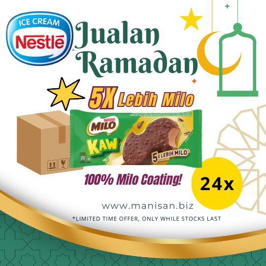 [SALE] NESTLÉ MILO KAW Ice Cream Stick (24 Sticks)