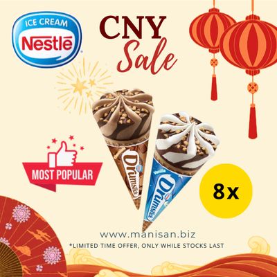 [CNY] NESTLÉ Drumstick Cone Ice Cream (8 Cones)