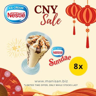 [CNY] NESTLÉ Sundae Cup (8 Cups)