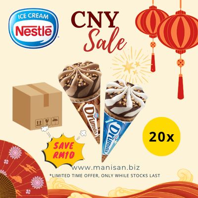 [CNY] NESTLÉ Drumstick Cone Ice Cream (20 Cones)