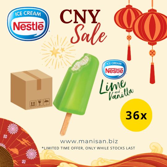 [CNY] NESTLÉ Lime and Vanilla Frozen Confection  (36 Sticks)