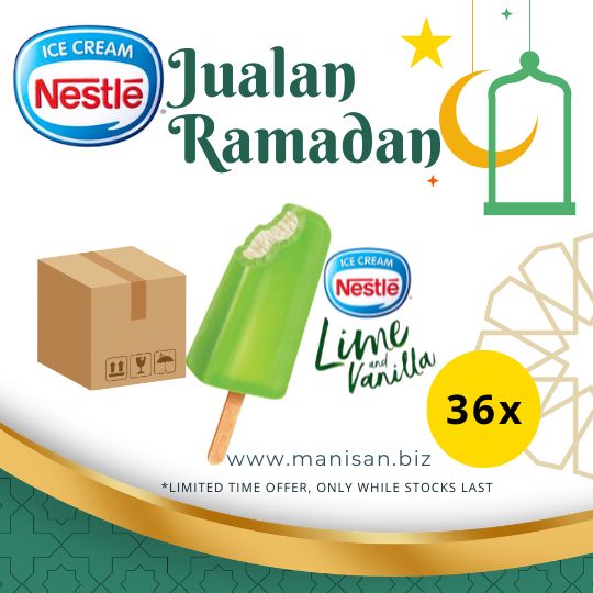 [SALE] NESTLÉ Lime and Vanilla Frozen Confection  (36 Sticks)