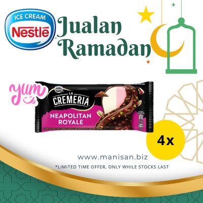 [SALE] LA CREMERIA Neapolitan Royale (4 Sticks)