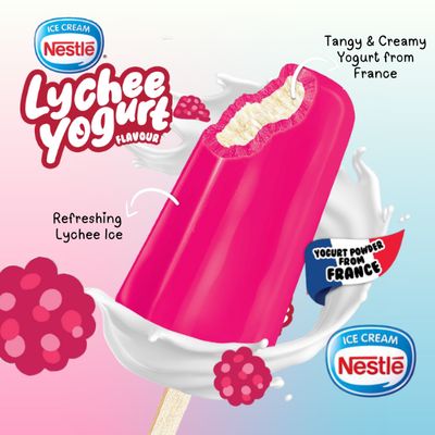 Nestlé Lychee Yogurt Ice Cream Stick (36 Sticks)