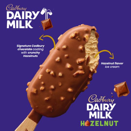 Cadbury Hazelnut Ice Cream Stick (24 Sticks)