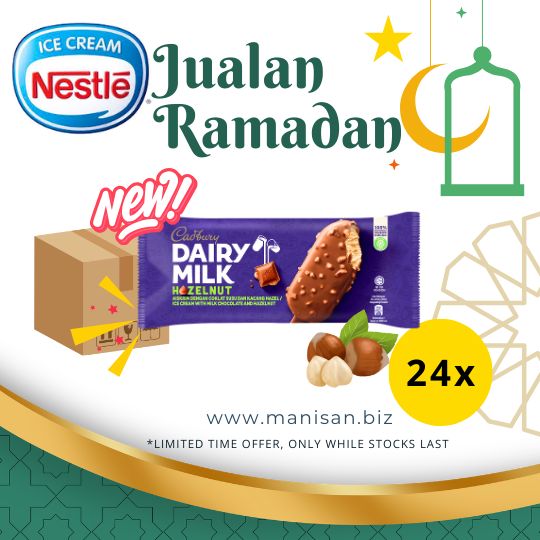 [SALE] Cadbury Hazelnut Ice Cream Stick (24 Sticks)