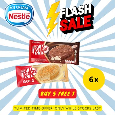 [FLASH SALE] NESTLÉ KitKat Stick /GOLD Combo (6 Sticks)