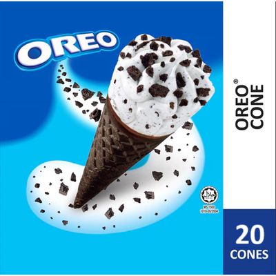 NESTLÉ Oreo Ice Cream Cone (20 Cones)