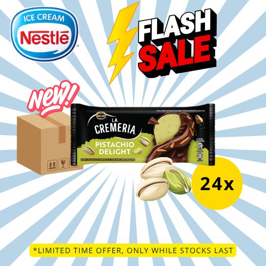 [FLASH SALE] LA CREMERIA Pistachio Delight (24 Sticks)