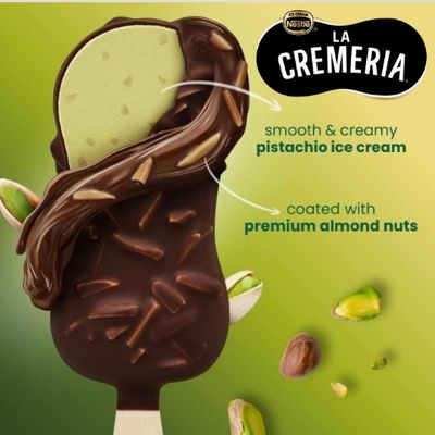LA CREMERIA Pistachio Delight (24 Sticks)