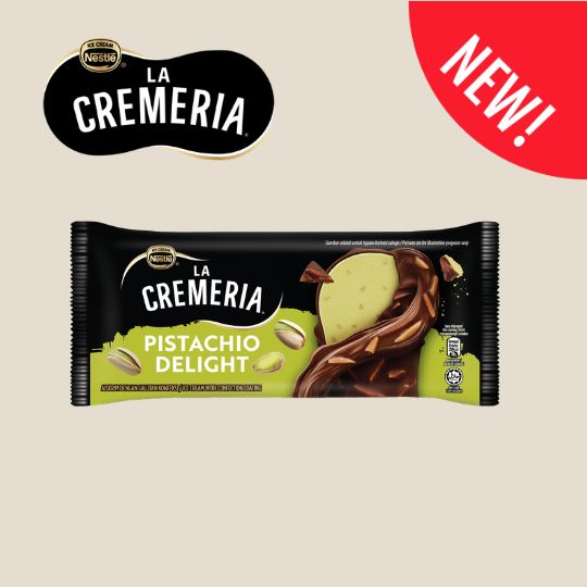 LA CREMERIA Pistachio Delight (10 Sticks)
