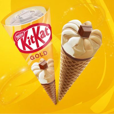 Nestle KitKat GOLD Cone Ice Cream (20 Cones)