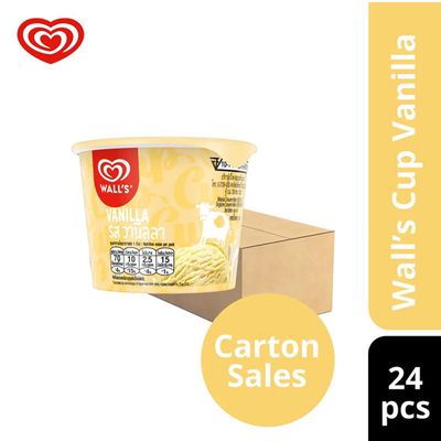 Wall's Cup Vaninlla Ice Cream (24 cups)