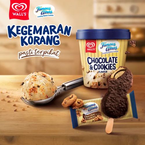Wall’s Famous Amos Stick Ice Creams (24pcs)