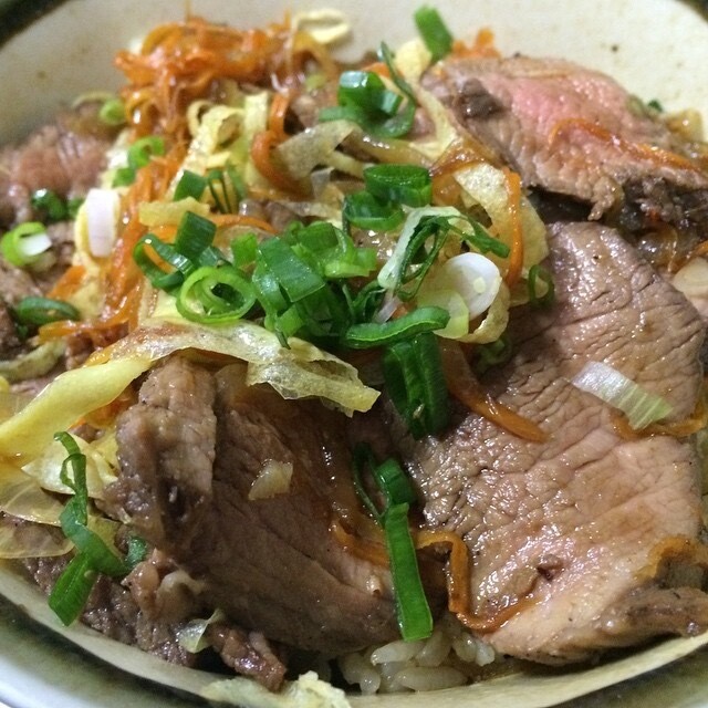 Roast Beef Gyudon