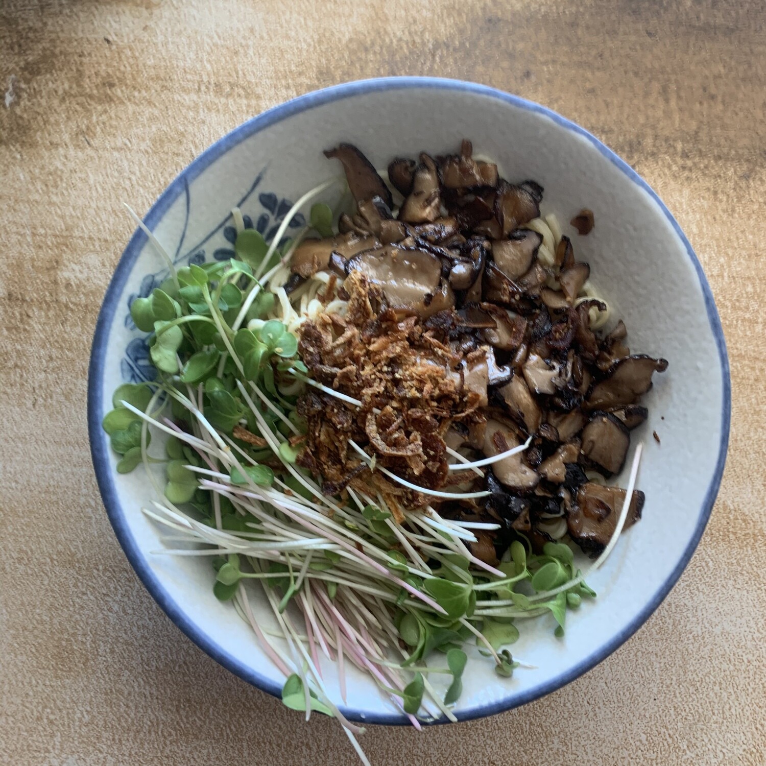 Fresh Mushroom Tsukemen