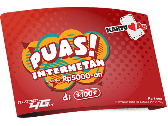 Perdana Kartu AS 5K