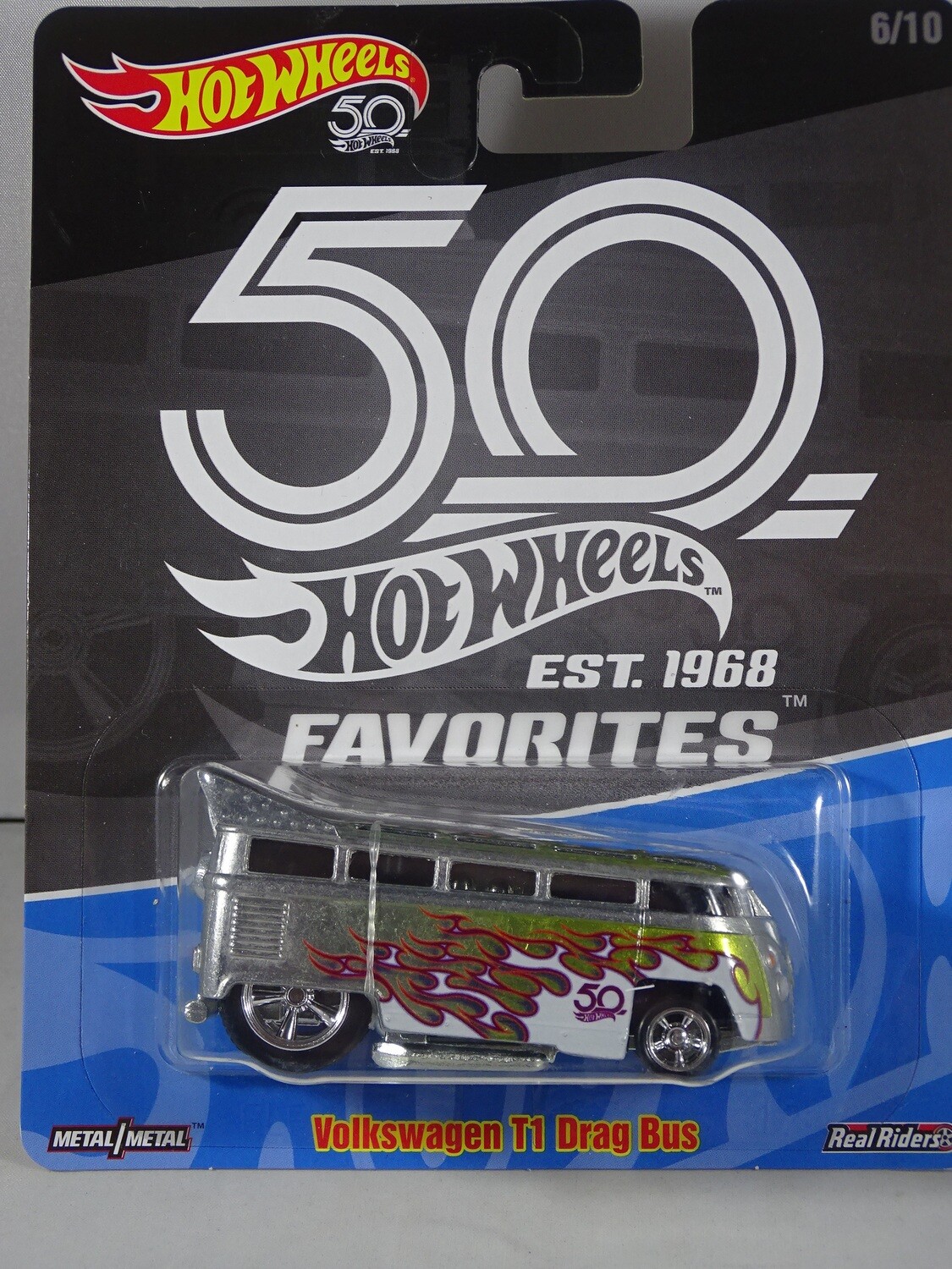 hot wheels 50th anniversary drag bus